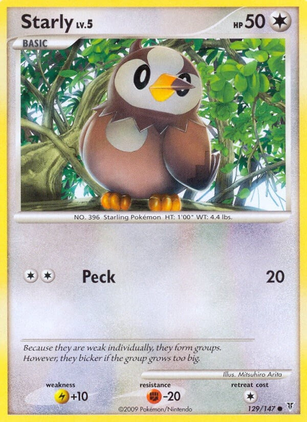 Image for Starly (129) (Supreme Victors) (SV) - Pokemon