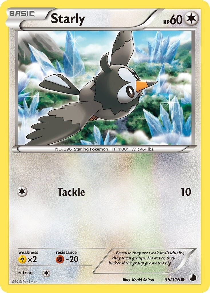 Image for Starly (95/116) (Plasma Freeze) (PLF) - Pokemon