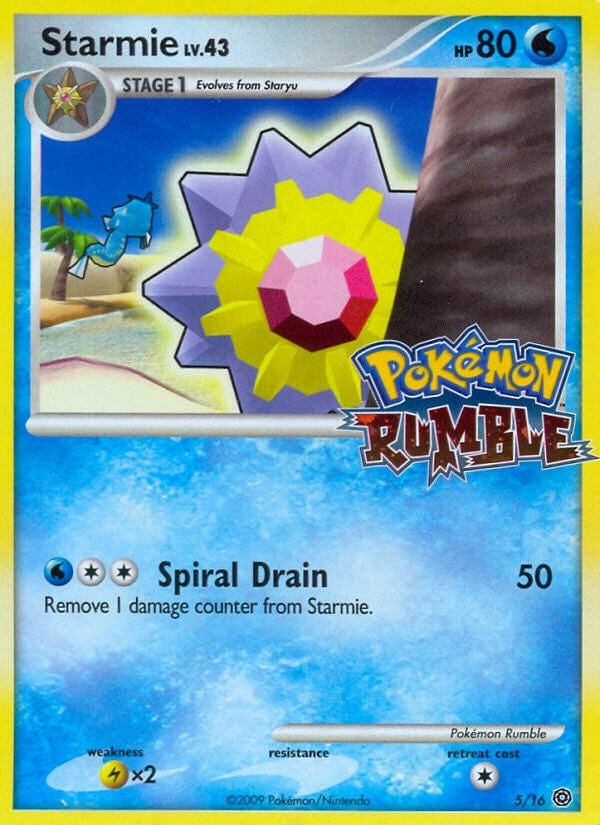 Image for Starmie (5) (Rumble) (RUM) - Pokemon