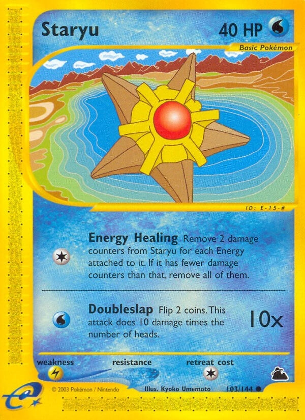 Image for Staryu (103) (103/144) (Skyridge) (SK) - Pokemon