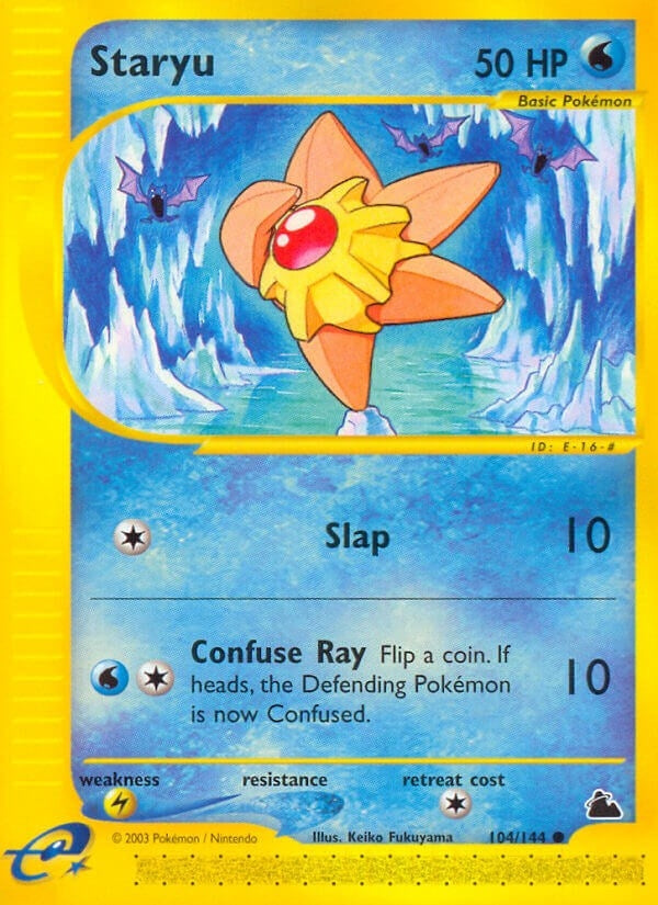 Image for Staryu (104) (104/144) (Skyridge) (SK) - Pokemon