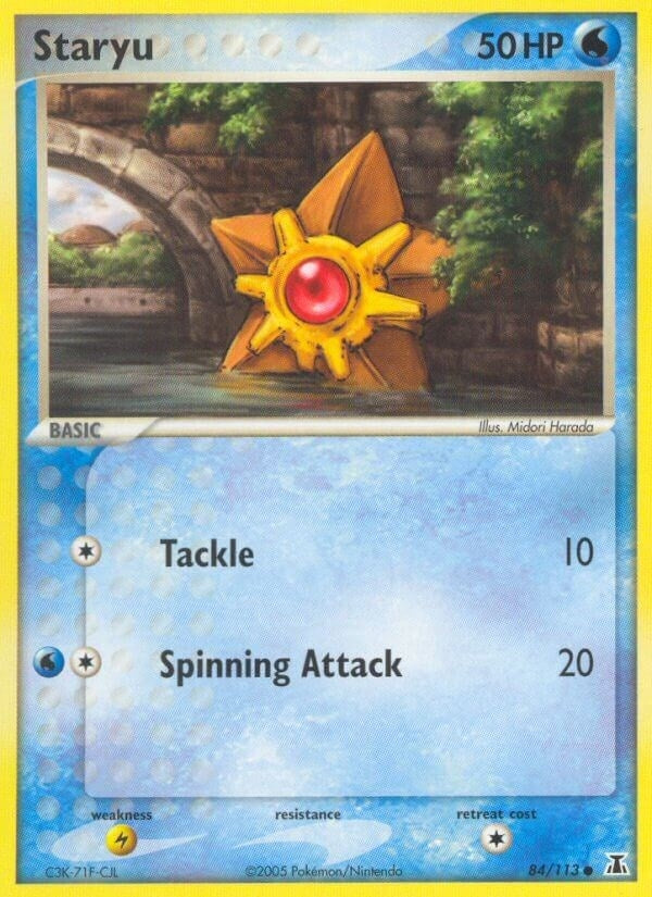 Image for Staryu (84/113) (EX Delta Species) (DS) - Pokemon