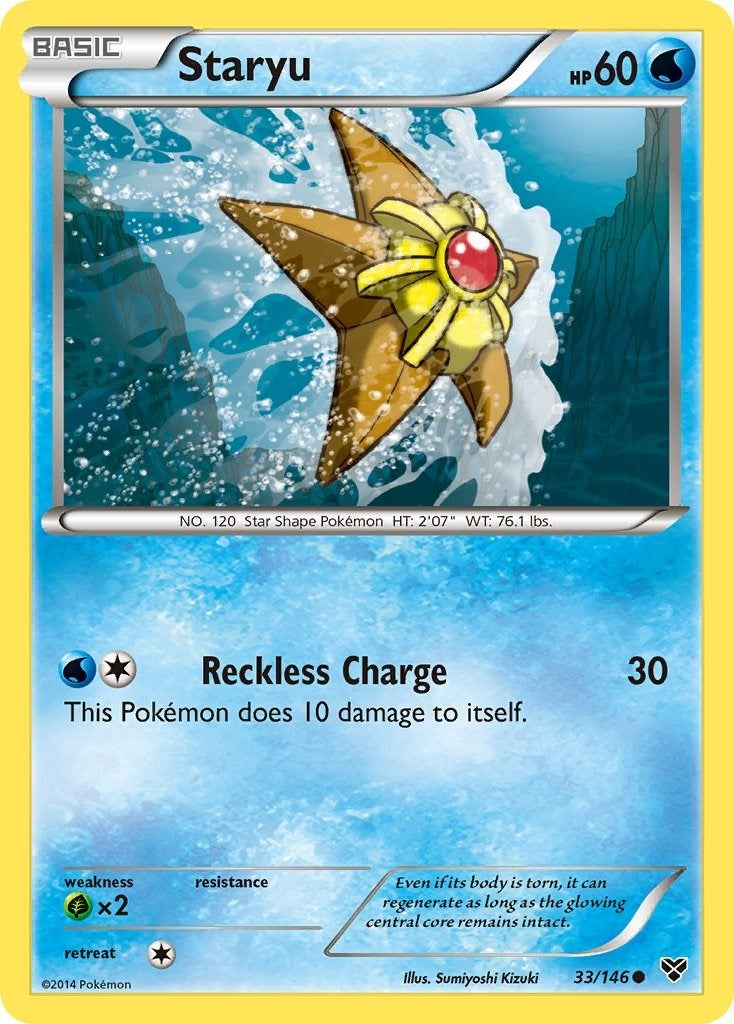 Image for Staryu (33/146) (XY Base Set) (XY) - Pokemon