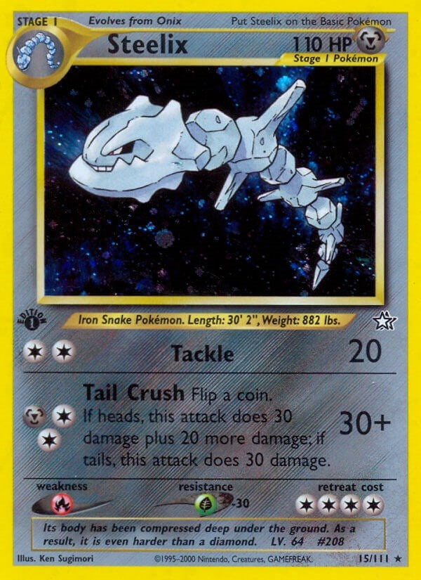 Image for Steelix (015/111) (Neo Genesis) (N1) - Pokemon