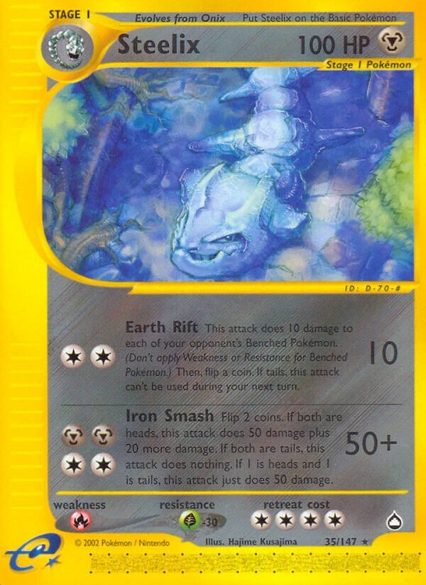 Image for Steelix (035/147) (Aquapolis) (AQ) - Pokemon