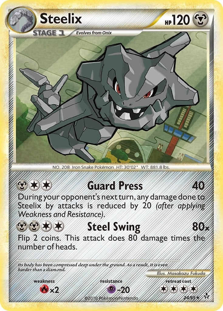 Image for Steelix (24/95) (Unleashed) (UL) - Pokemon