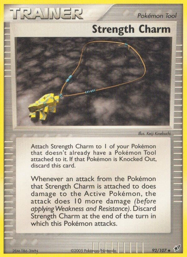 Image for Strength Charm (92/107) (EX Deoxys) (DX) - Pokemon