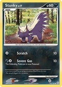 Image for Stunky (102/130) (Diamond and Pearl) (DP) - Pokemon