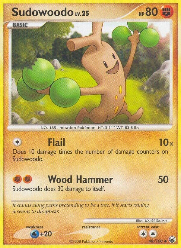 Image for Sudowoodo (48/100) (Majestic Dawn) (MD) - Pokemon