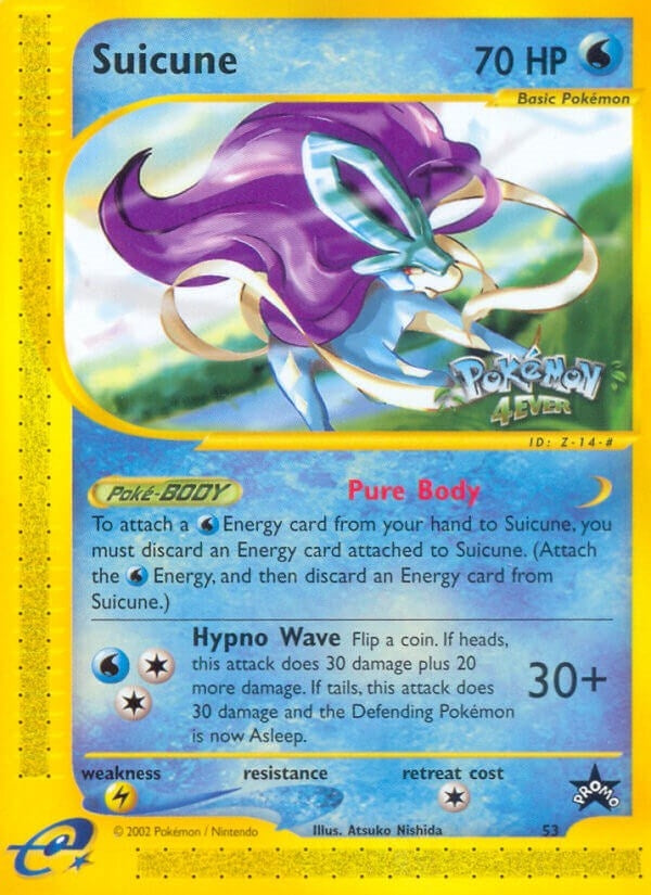 Image for Suicune (53/53) (WoTC Promo) (PR) - Pokemon