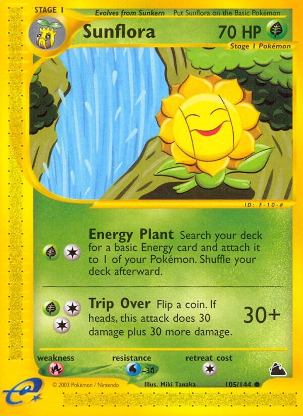 Image for Sunflora (105/144) (Skyridge) (SK) - Pokemon