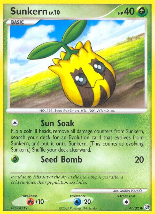 Image for Sunkern (114/132) (Secret Wonders) (SW) - Pokemon