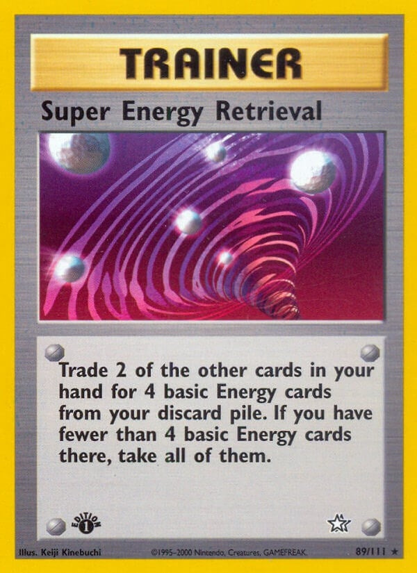 Image for Super Energy Retrieval (089/111) (Neo Genesis) (N1) - Pokemon