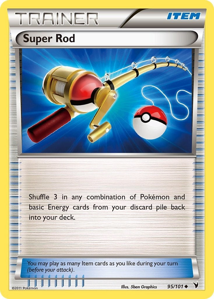 Image for Super Rod (95/101) (Noble Victories) (NVI) - Pokemon