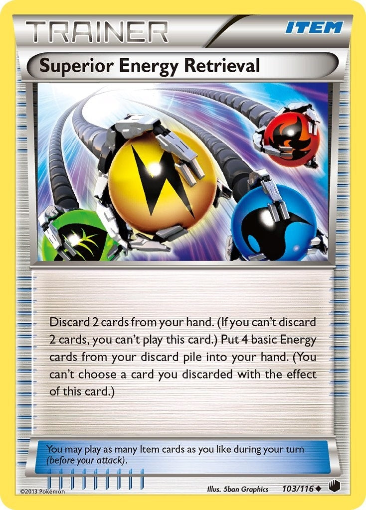 Image for Superior Energy Retrieval (103/116) (Plasma Freeze) (PLF) - Pokemon