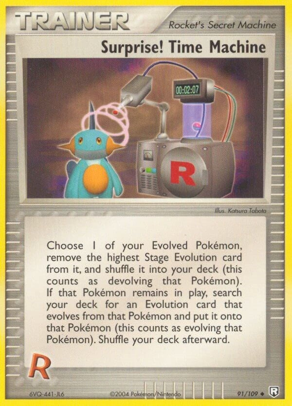 Image for Surprise! Time Machine (91/109) (EX Team Rocket Returns) (RR) - Pokemon