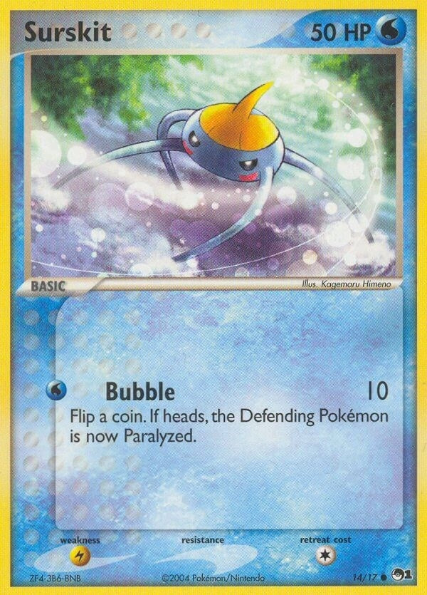 Image for Surskit (014/017) (POP Series 1) (POP) - Pokemon