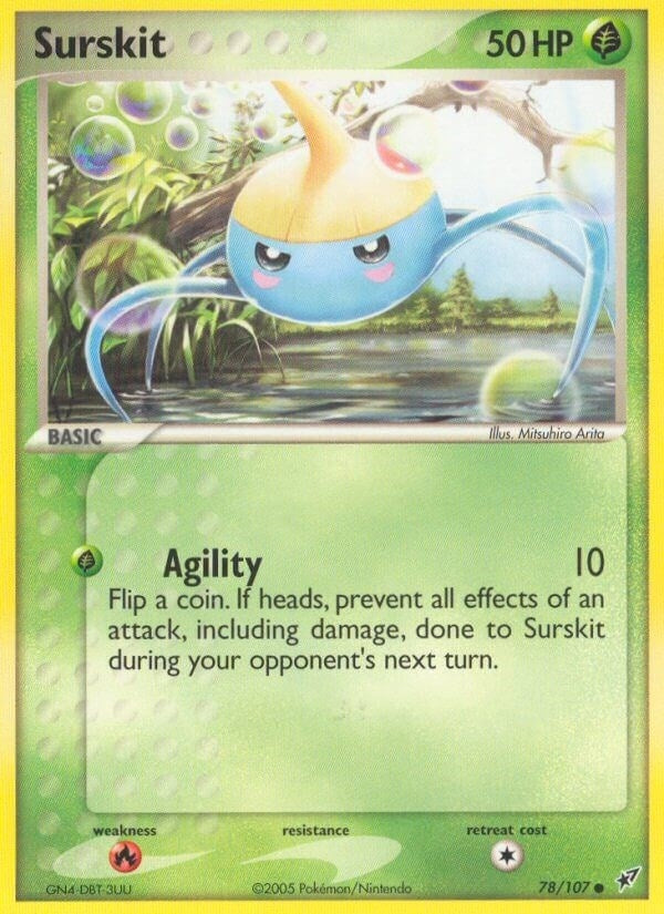 Image for Surskit (78/107) (EX Deoxys) (DX) - Pokemon