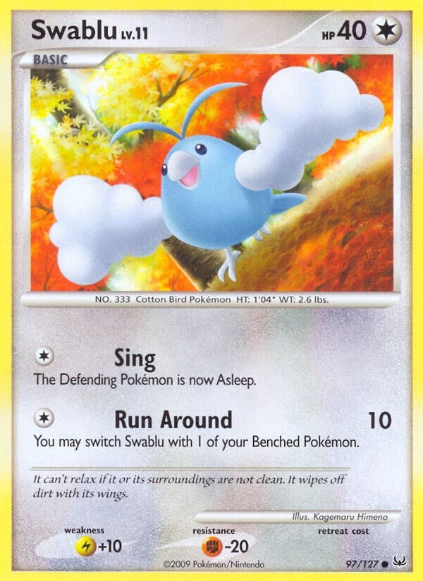 Image for Swablu (97/127) (Platinum) (PL) - Pokemon