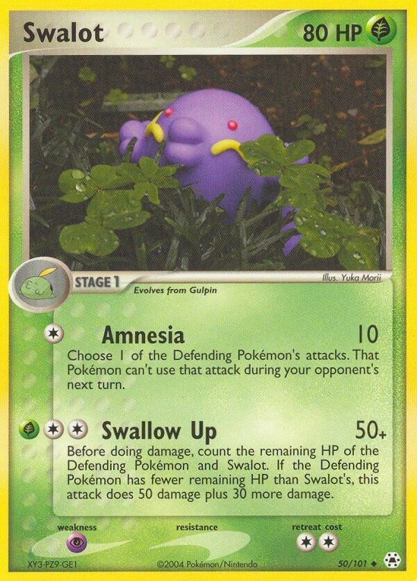 Image for Swalot (50/101) (EX Hidden Legends) (HL) - Pokemon
