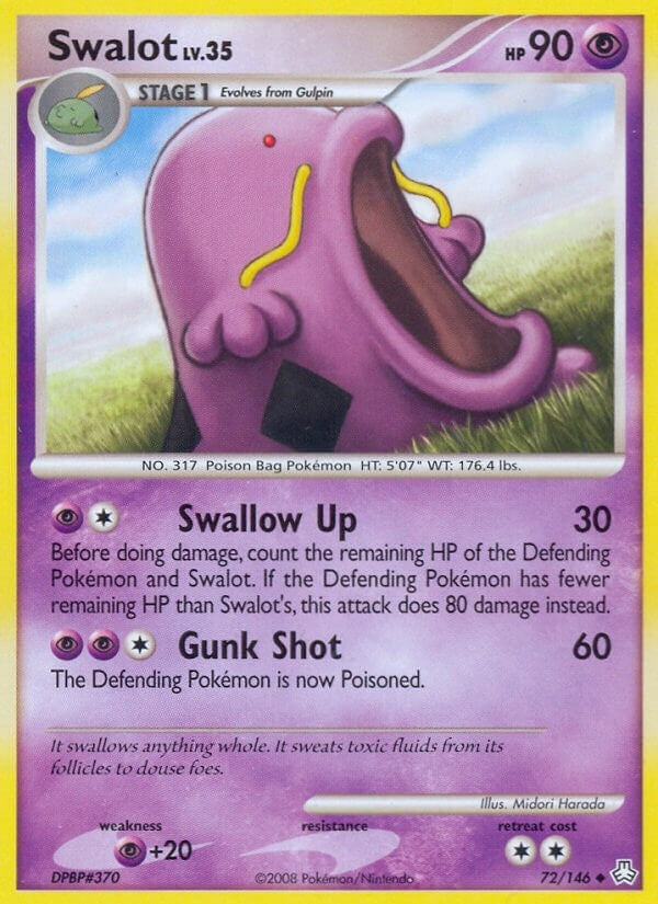 Image for Swalot (72/146) (Legends Awakened) (LA) - Pokemon