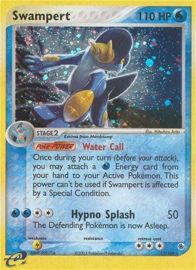 Image for Swampert (13/109) (EX Ruby and Sapphire) (RS) - Pokemon