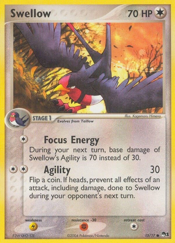 Image for Swellow (015/017) (POP Series 1) (POP) - Pokemon