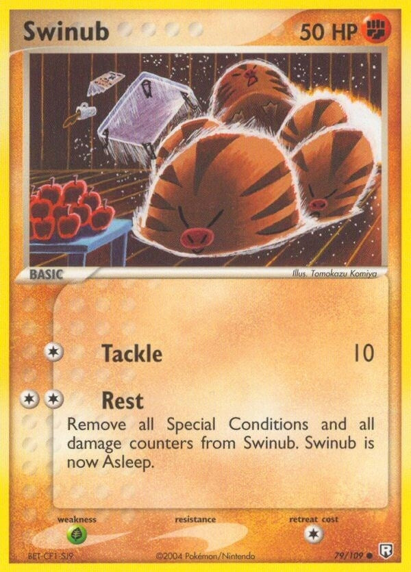 Image for Swinub (79/109) (EX Team Rocket Returns) (RR) - Pokemon