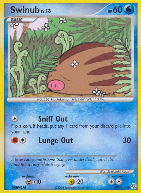 Image for Swinub (123/146) (Legends Awakened) (LA) - Pokemon