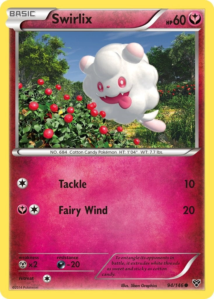 Image for Swirlix (94/146) (XY Base Set) (XY) - Pokemon