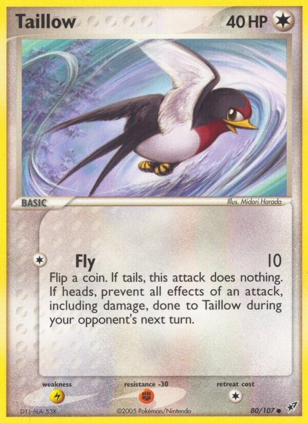 Image for Taillow (80/107) (EX Deoxys) (DX) - Pokemon