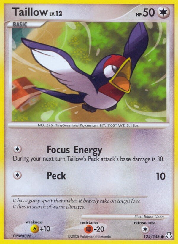 Image for Taillow (124/146) (Legends Awakened) (LA) - Pokemon