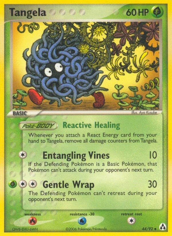 Image for Tangela (44/92) (EX Legend Maker) (LM) - Pokemon