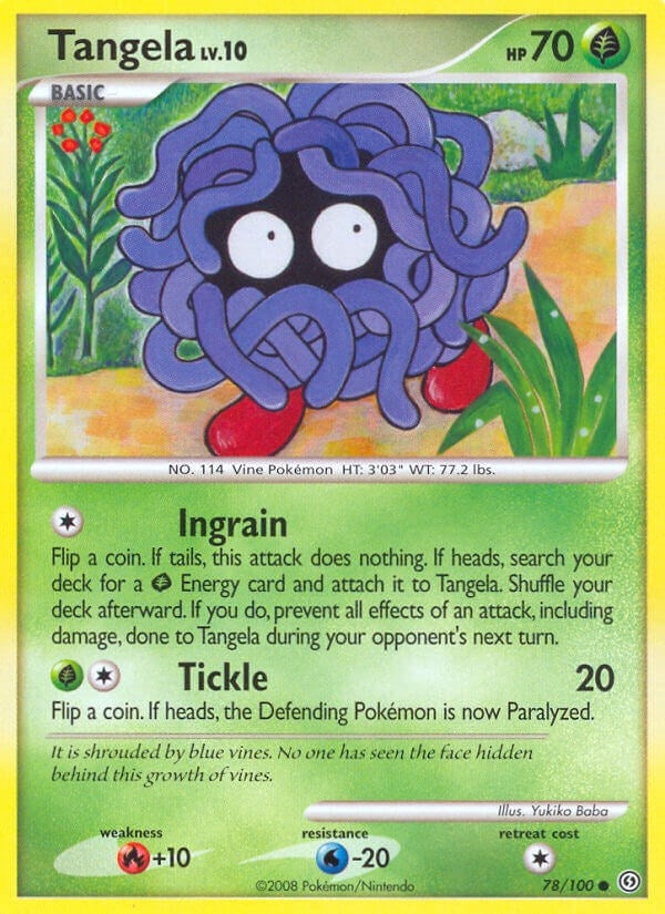 Image for Tangela (78/100) (Stormfront) (SF) - Pokemon