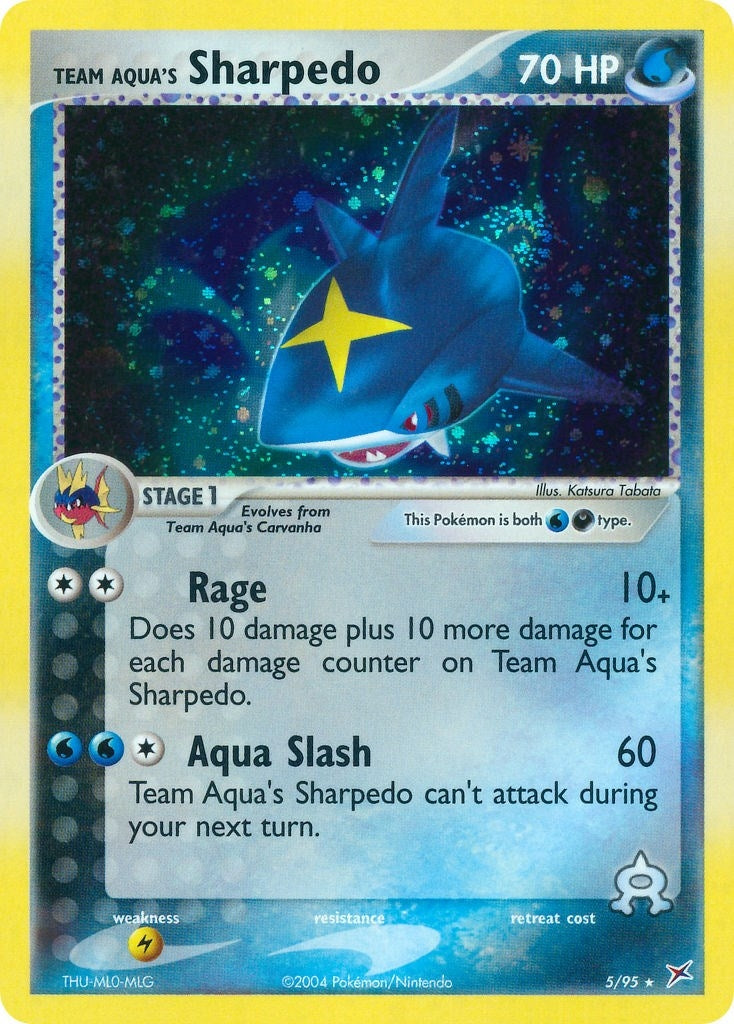 Image for Team Aqua's Sharpedo (5/95) (EX Team Magma vs Team Aqua) (MA) - Pokemon