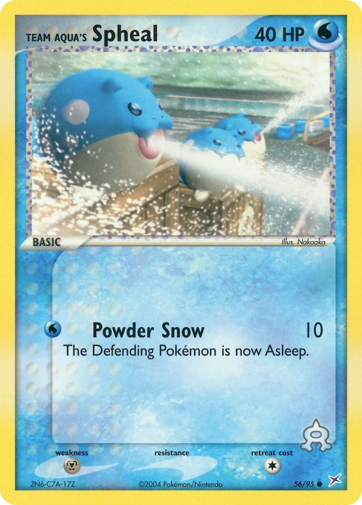 Image for Team Aqua's Spheal (56/95) (EX Team Magma vs Team Aqua) (MA) - Pokemon