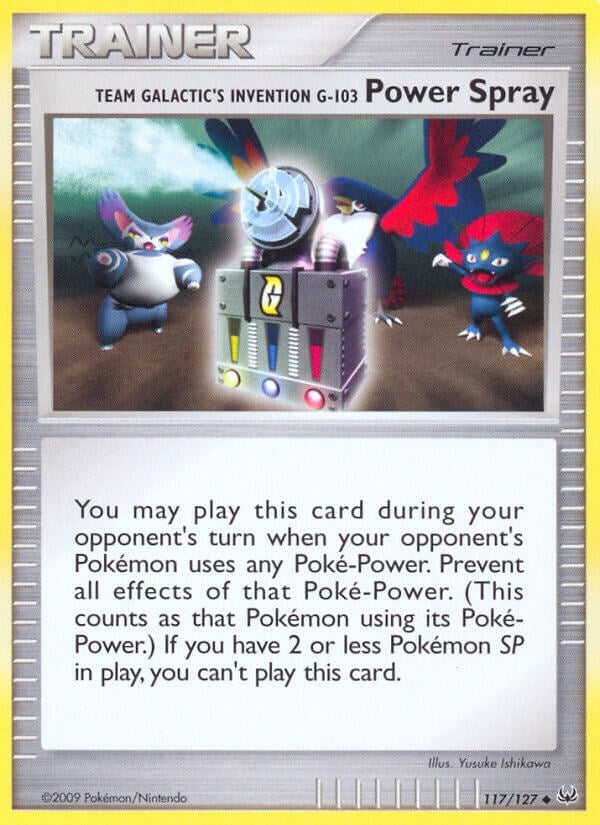 Image for Team Galactic's Invention G-103 Power Spray (117/127) (Platinum) (PL) - Pokemon