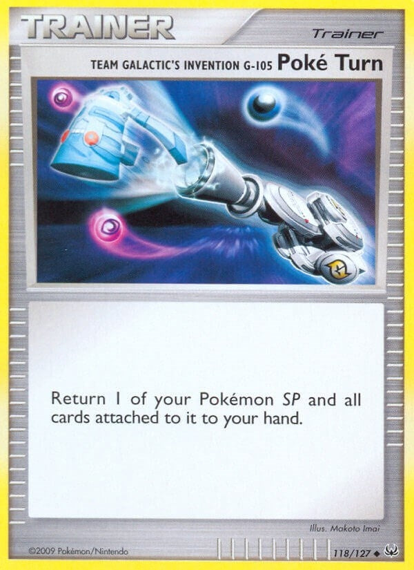 Image for Team Galactic's Invention G-105 Poke Turn (118/127) (Platinum) (PL) - Pokemon