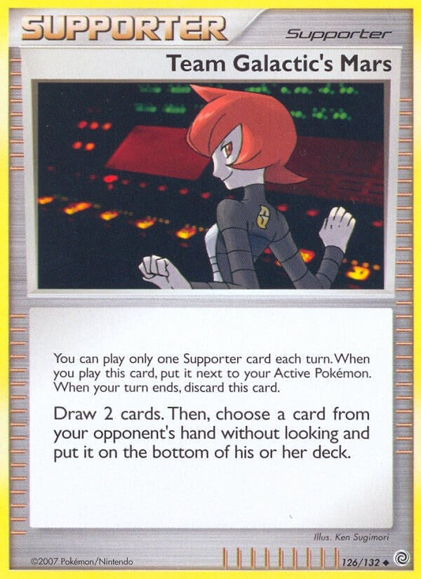 Image for Team Galactic's Mars (126/132) (Secret Wonders) (SW) - Pokemon