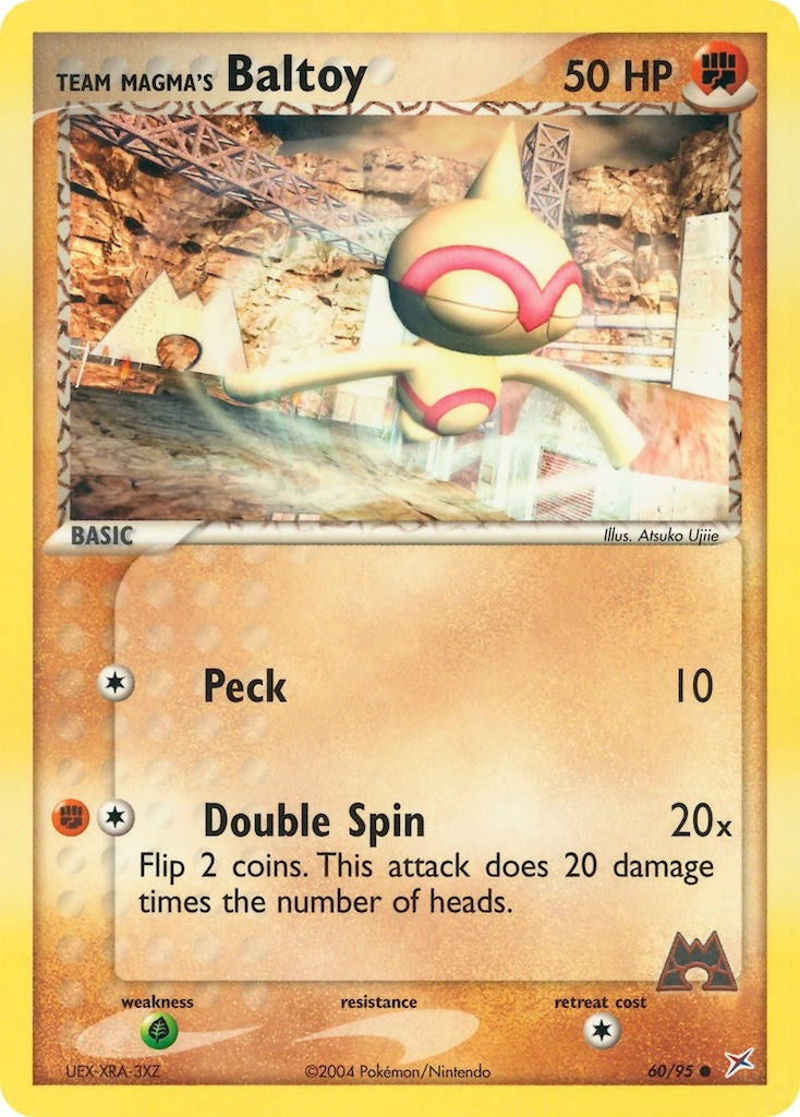 Image for Team Magma's Baltoy (60/95) (EX Team Magma vs Team Aqua) (MA) - Pokemon