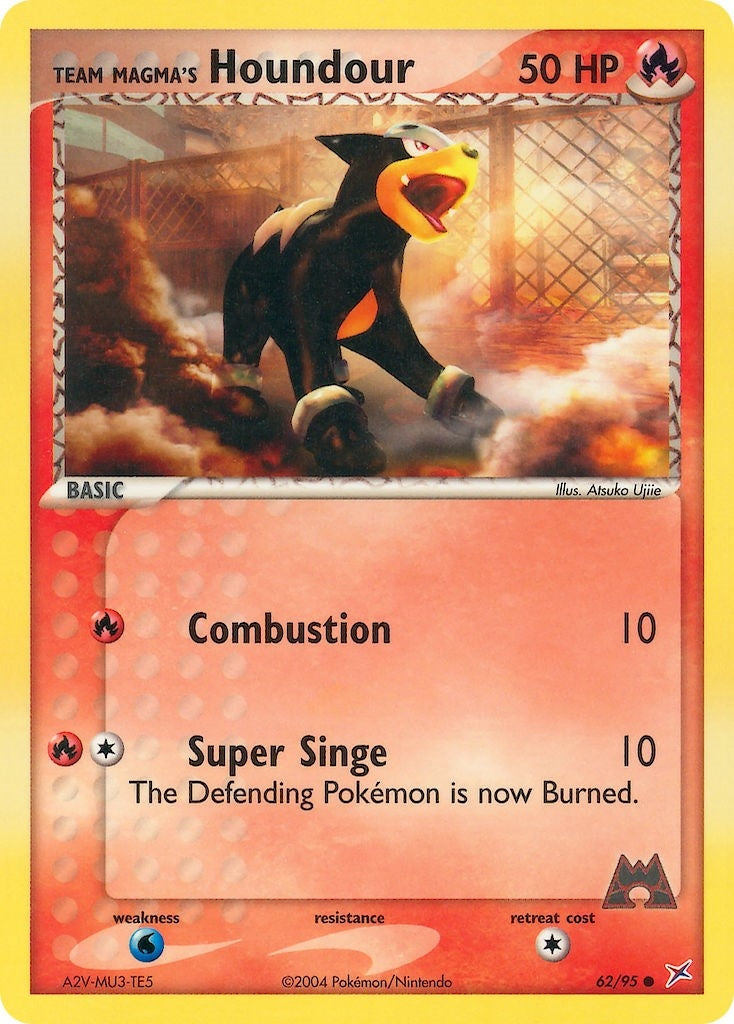 Image for Team Magma's Houndour (62/95) (EX Team Magma vs Team Aqua) (MA) - Pokemon