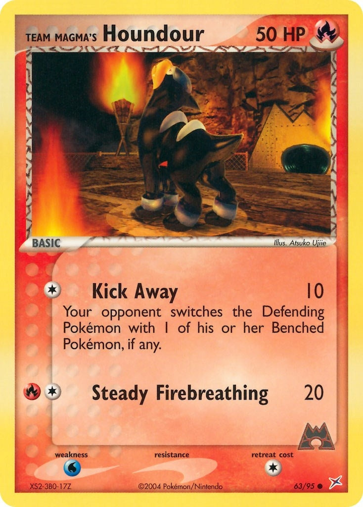 Image for Team Magma's Houndour (63/95) (EX Team Magma vs Team Aqua) (MA) - Pokemon