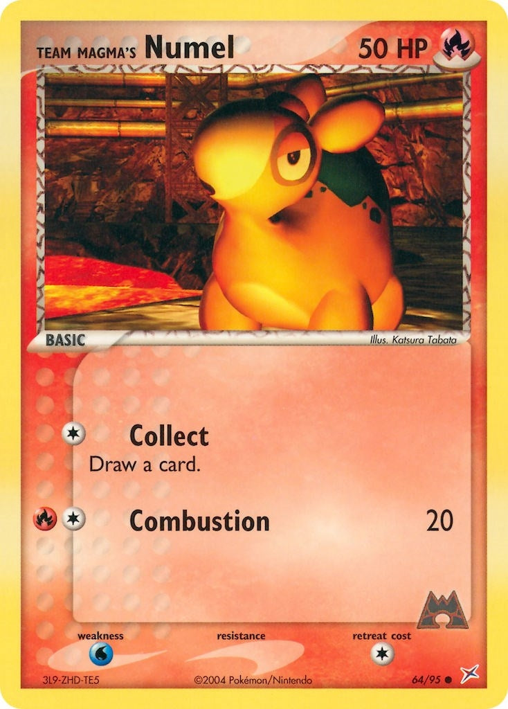 Image for Team Magma's Numel (64/95) (EX Team Magma vs Team Aqua) (MA) - Pokemon