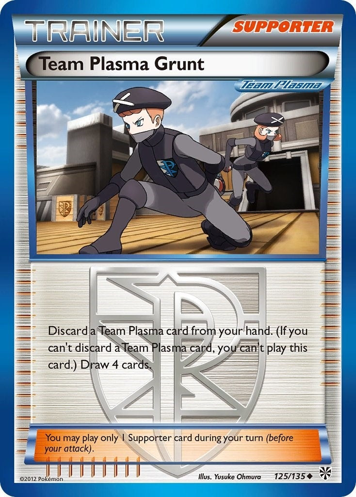 Image for Team Plasma Grunt (Team Plasma) (125/135) (Plasma Storm) (PLS) - Pokemon