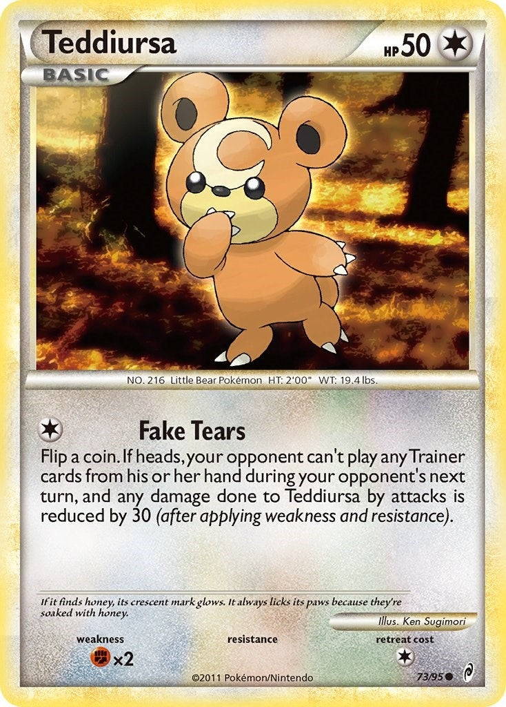 Image for Teddiursa (73/95) (Call of Legends) (CL) - Pokemon