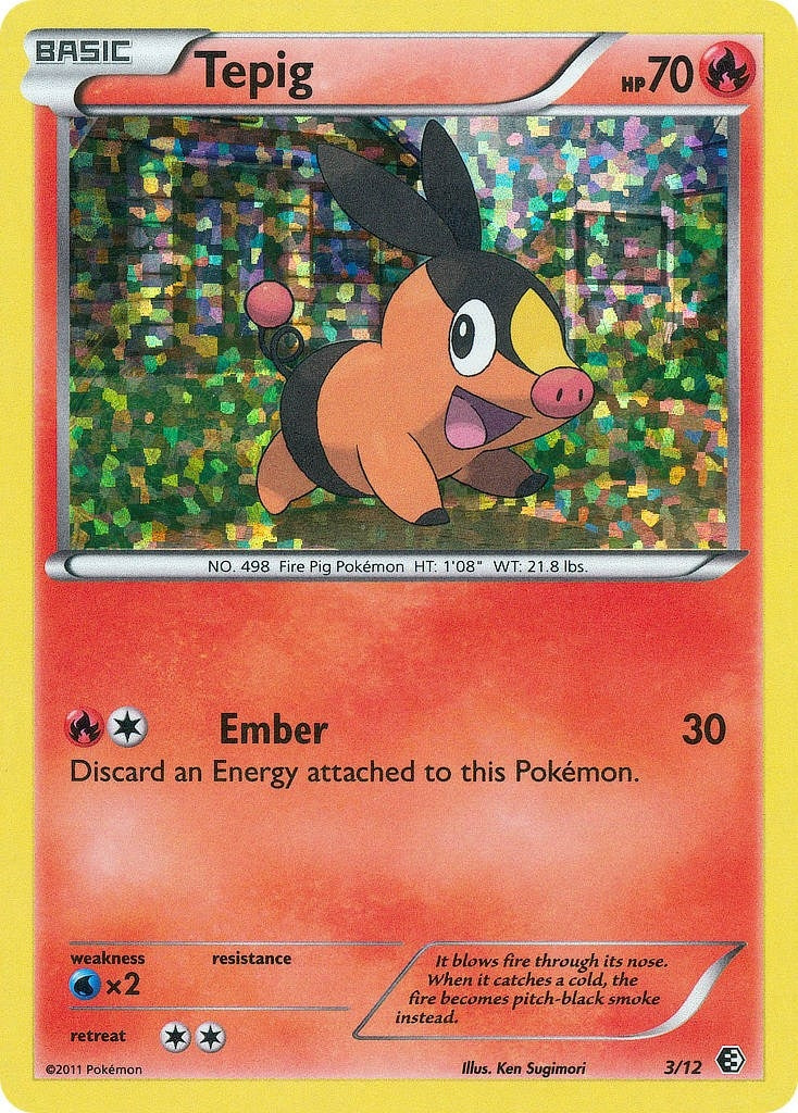 Image for Tepig (003/012) (McDonald's Promos 2011) (M11) - Pokemon