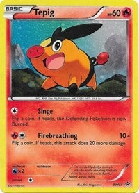 Image for Tepig - BW07 (BW07) (Black and White Promos) (PR) - Pokemon