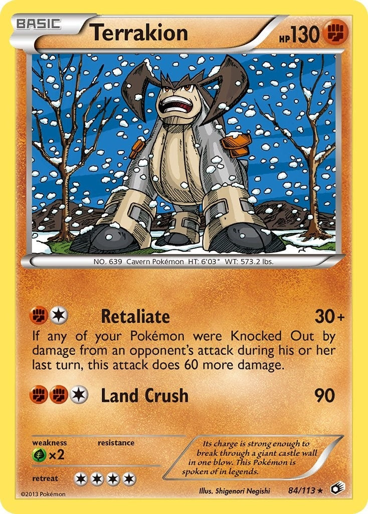Image for Terrakion (84/113) (Legendary Treasures) (LTR) - Pokemon