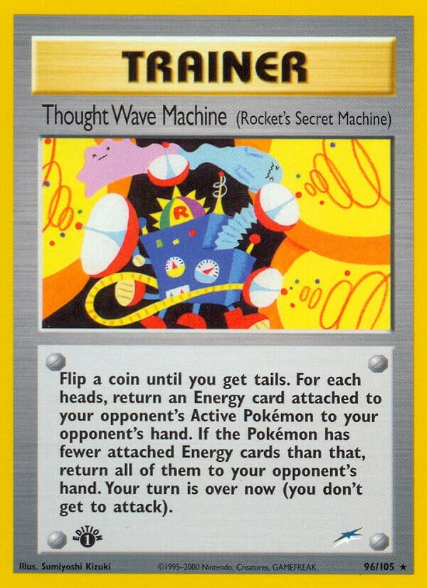 Image for Thought Wave Machine (Rocket's Secret Machine) (096/105) (Neo Destiny) (N4) - Pokemon