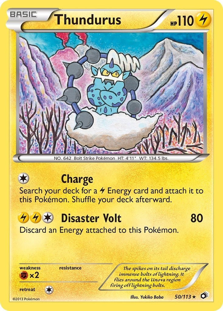 Image for Thundurus (50/113) (Legendary Treasures) (LTR) - Pokemon